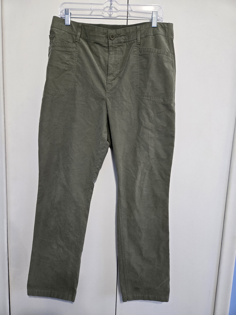 Eddie Bauer Women’s Olive Green Utility Hiking Pants Size 10